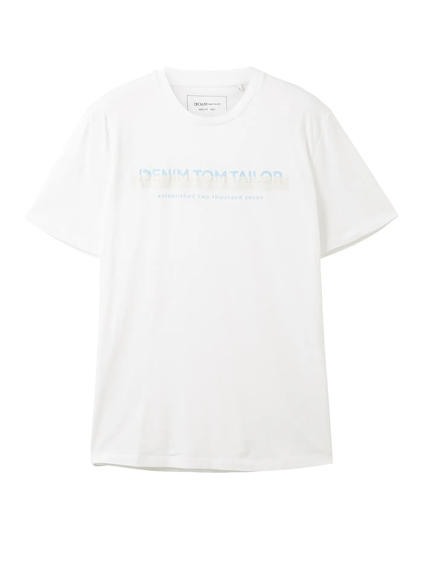 TOM TAILOR DENIM | T-Shirt | weiss
